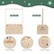 Wooden Baby Shower Crate Closet, Basket for Baby Shower Gifts, Baby Storage Crate with Handle Garland Baby Hangers, Newborn Boy Girl Welcome Gift Basket, Pregnancy Gifts